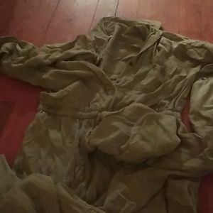 Olive Green Pantsuit